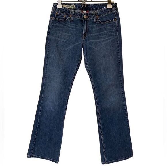 Lucky Brand Women’s Blue Flared Vintage Y2K Wonder Jean Sz 6/28 - Picture 2 of 15